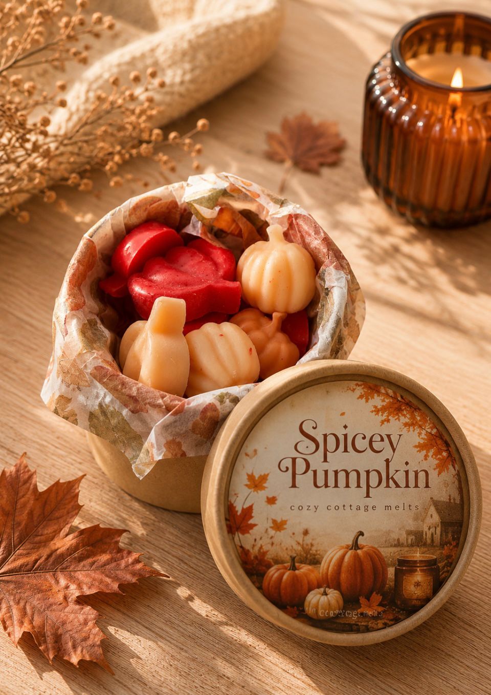 Spice Pumpkin Waxmelts giftbox