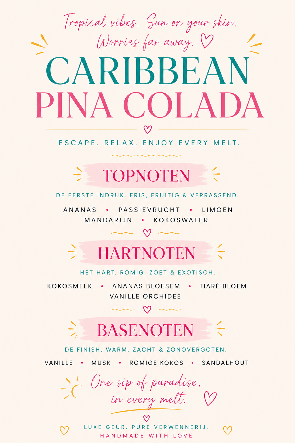 Caribbean Pina Colada waxmelt