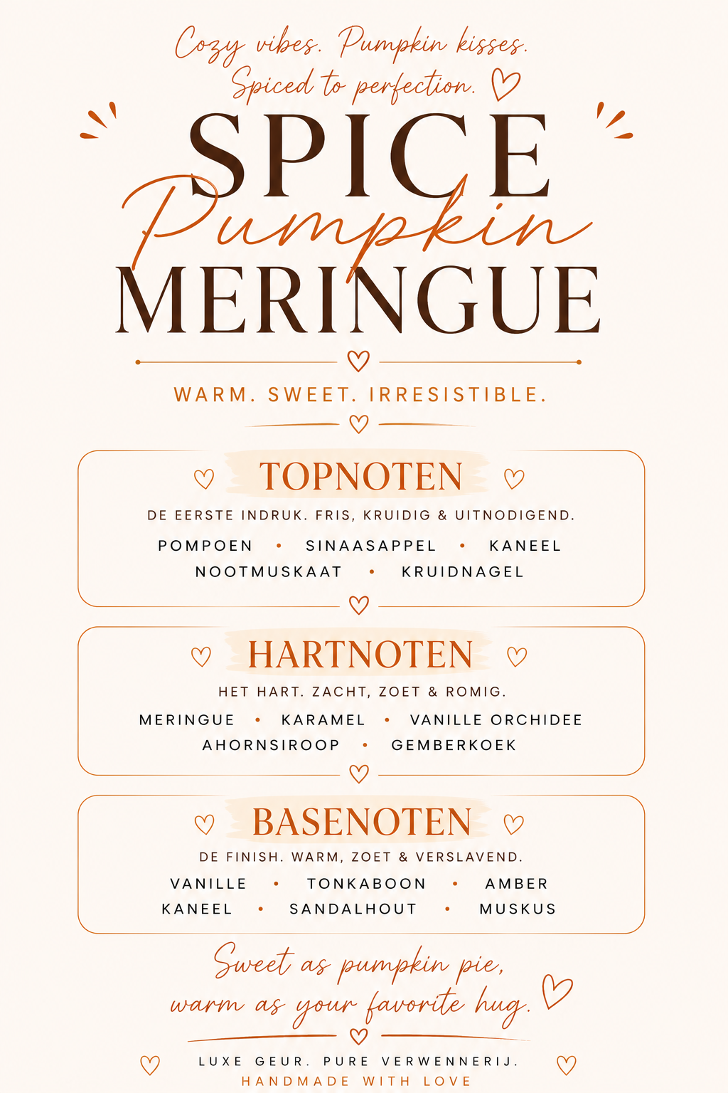 Spice Pumpkin Merinque Waxmelt