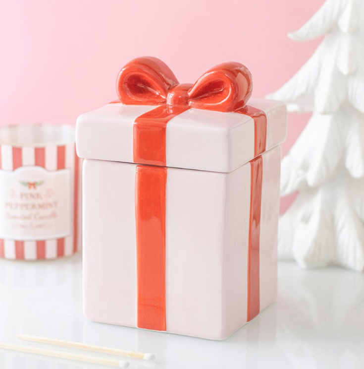 Roze Cadeaubox Geurbrander