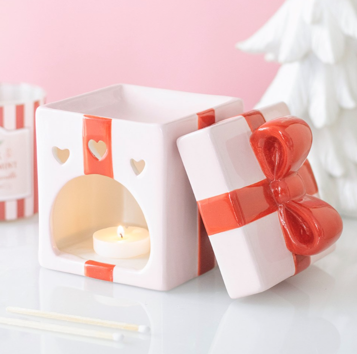 Roze Cadeaubox Geurbrander