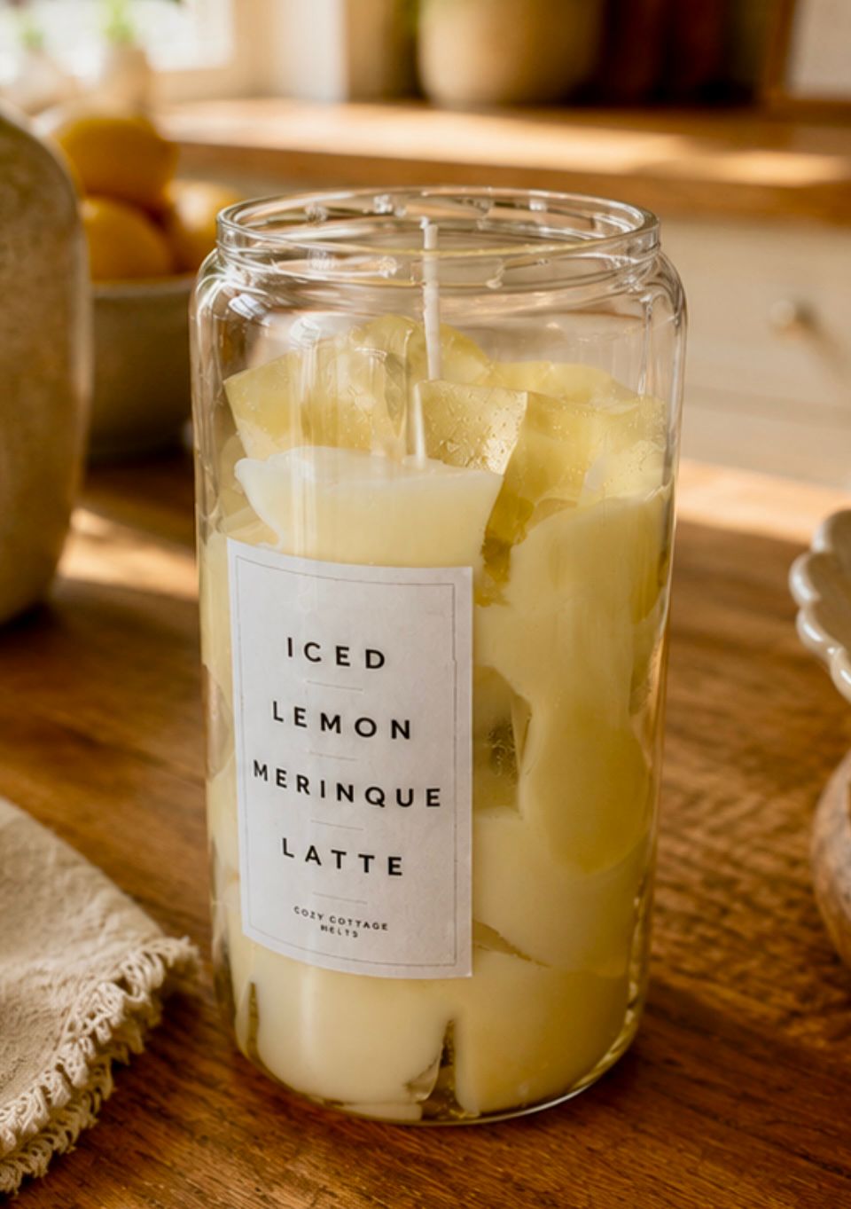 Iced Lemon Merinque Latte