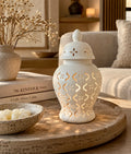 Serenity Stone waxbrander in luxe Japandi stijl – moderne geurbrander voor waxmelts